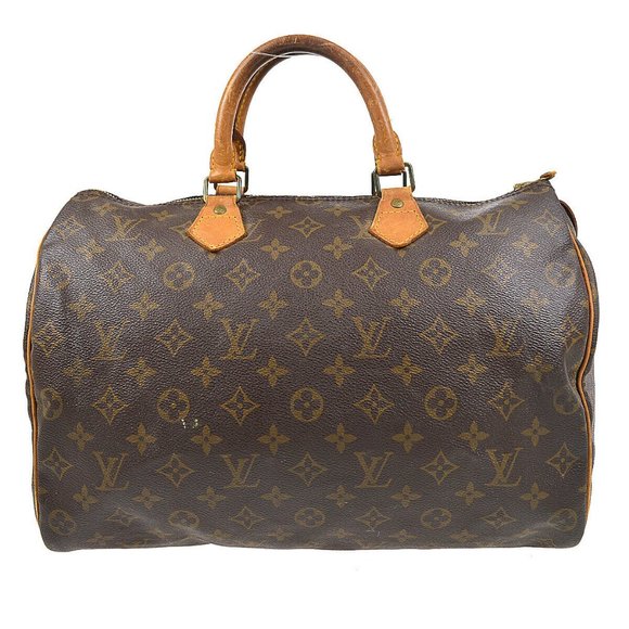 Louis Vuitton Handbags - Auth Louis Vuitton Speedy 35 Hand Bag #25307L37B